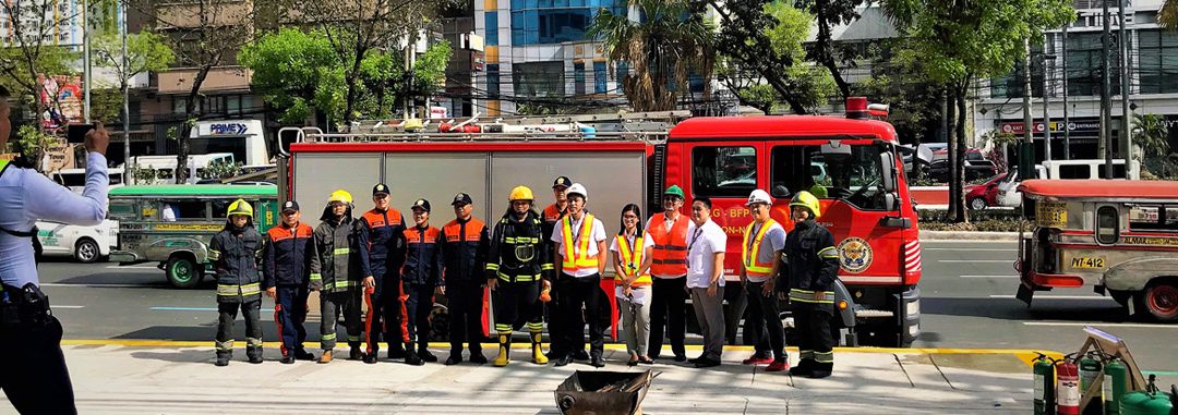 HEXAGON CORPORATE CENTER’S FIRST FIRE AND EARTHQUAKE EVACUATION DRILL